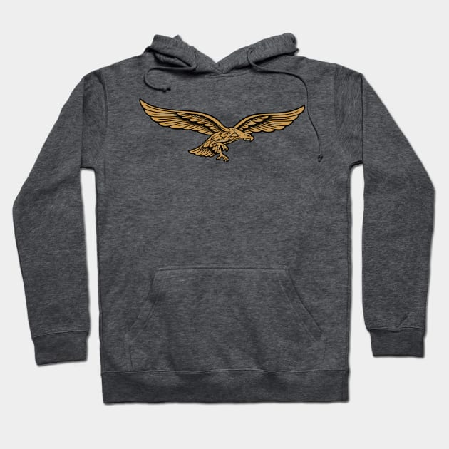 Luftwaffe eagle Hoodie by bumblethebee